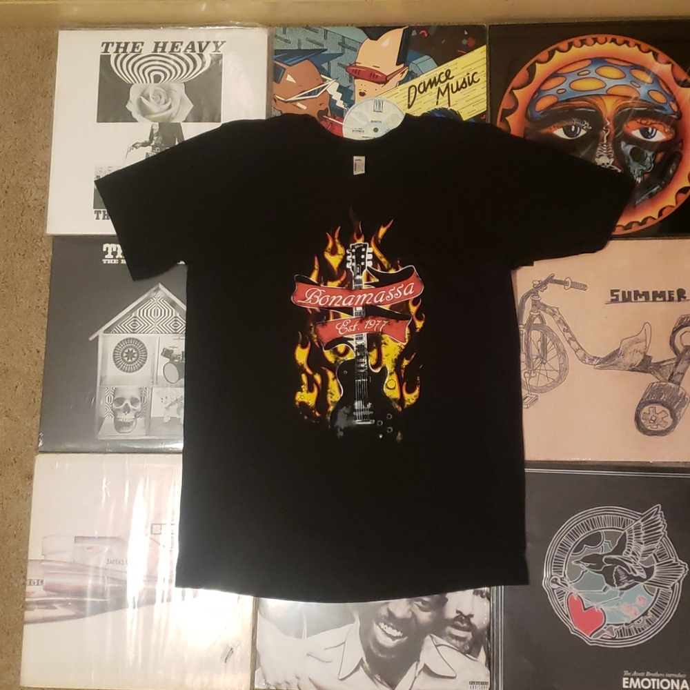 Joe Bonamassa concert t shirt
